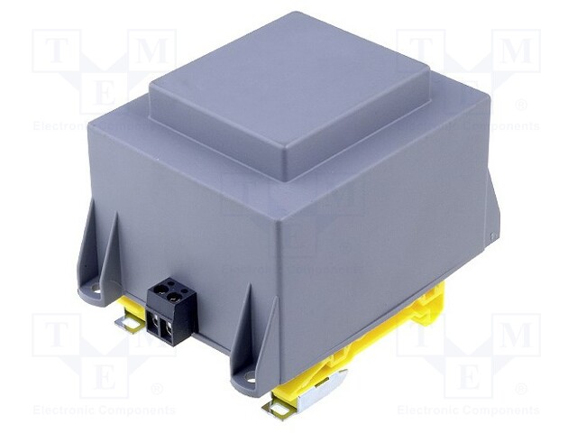 Transformer: encapsulated; 70VA; 230VAC; 230V; 230mA; Mounting: DIN