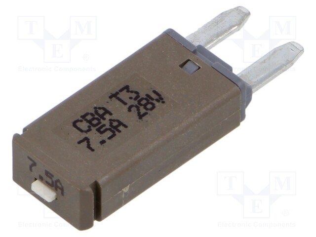 Fuse: fuse; 7.5A; 28VDC; automotive