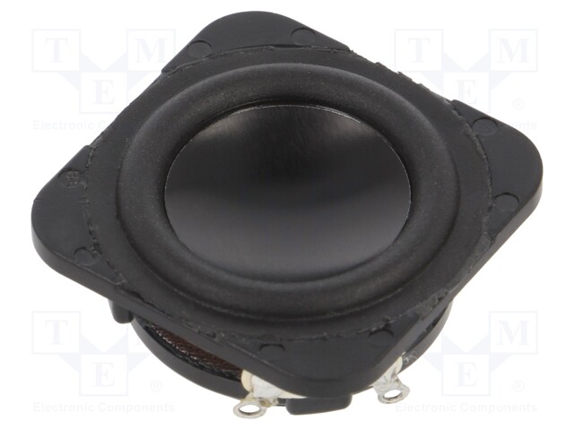 Loudspeaker; waterproof; 3W; 4Ω; 31.6x31.6x16.6mm; IP67