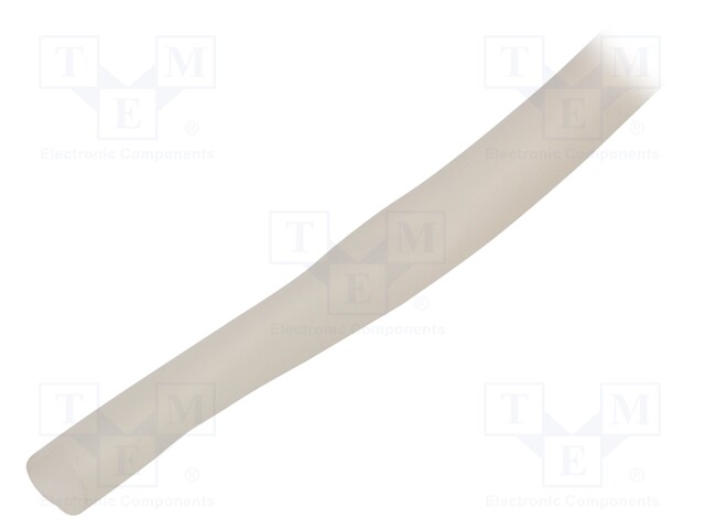 Insulating tube; Mat: silicone; natural; Øint: 10mm