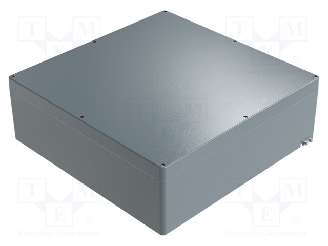 Enclosure: multipurpose; X: 600mm; Y: 600mm; Z: 202mm; aluminium