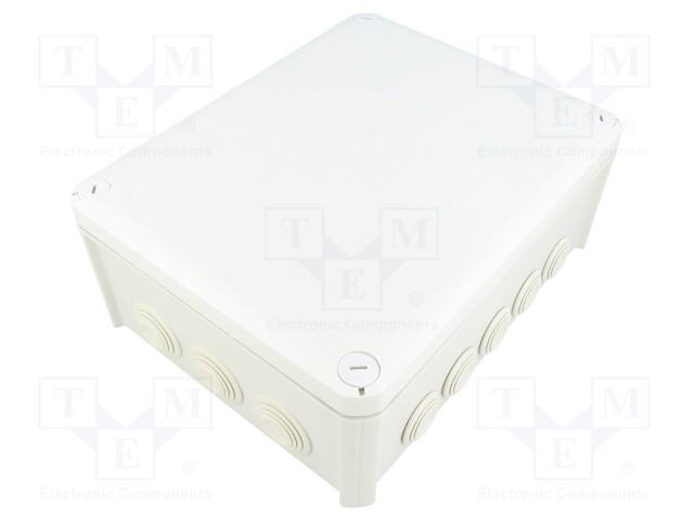 Enclosure: junction box; X: 190mm; Y: 240mm; Z: 95mm; IP66