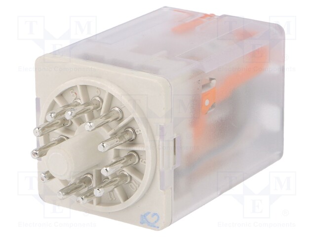 Relay: electromagnetic; 3PDT; Ucoil: 230VAC; 10A; max.250VDC; 83g