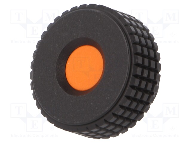 Knob; Ø: 31mm; Int.thread: M5; 12mm; H: 24mm; technopolymer (PP)