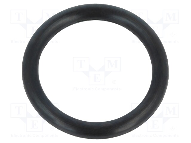 O-ring gasket; NBR; D: 2mm; Øint: 13mm; black; -30÷100°C