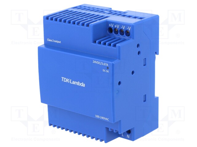 Power supply: switched-mode; 100.8W; 24VDC; 4.2A; 85÷264VAC; 280g