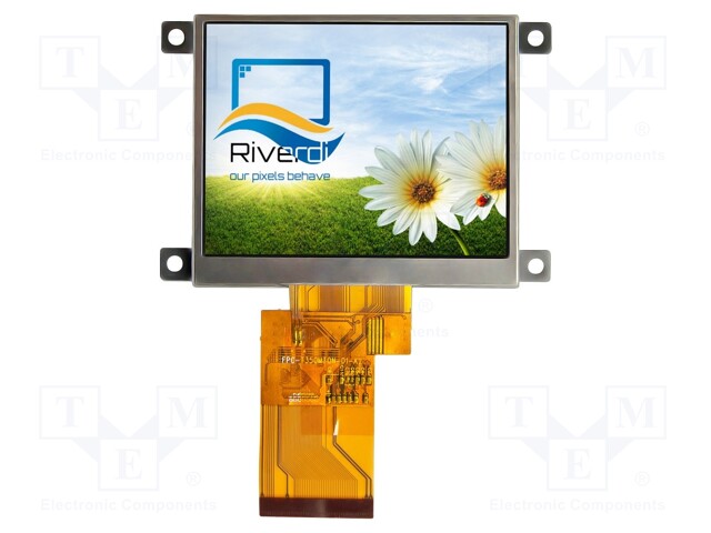 Display: TFT; 3.5"; 320x240; Illumin: LED; Dim: 77.7x64.7x3.65mm