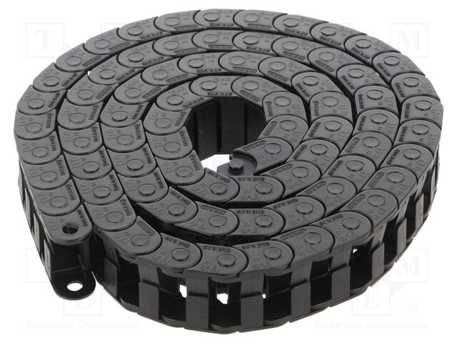 Cable chain; Series: E045; Bend.rad: 18mm; L: 1040mm