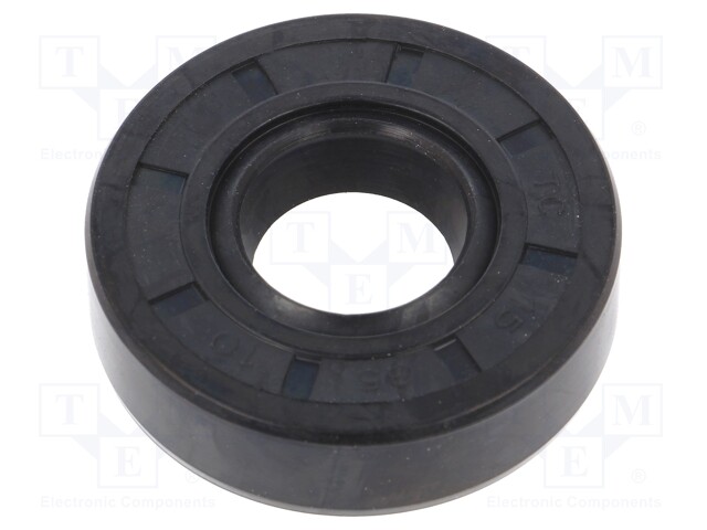 Oil seal; NBR; D: 10mm; -40÷100°C; Shore hardness: 70; Øhole: 35mm