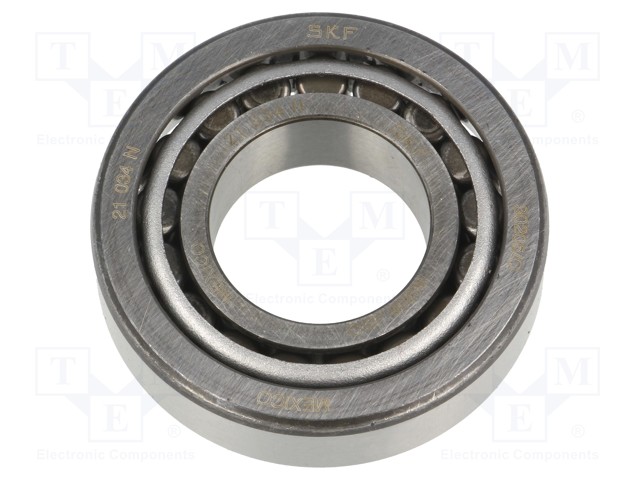 Bearing: tapered roller; Øint: 25mm; Øout: 52mm; W: 16.25mm