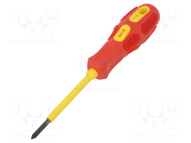 Screwdriver; insulated; Pozidriv®; PZ0; Blade length: 60mm