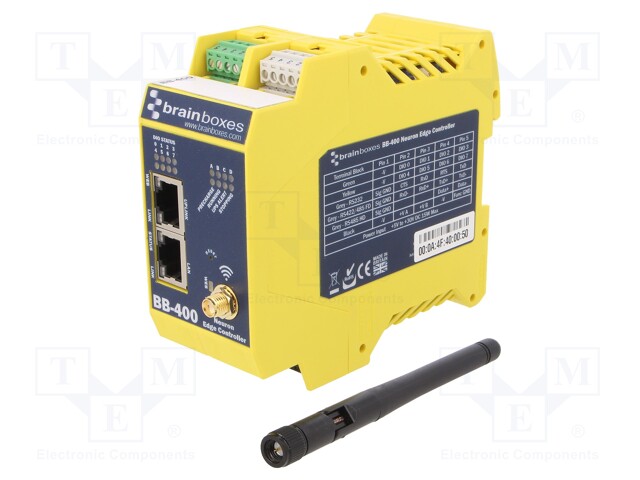 Industrial module: Ethernet controller; Number of ports: 3; IP20