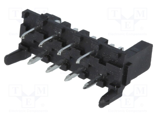 Socket; wire-board; male; PIN: 8; 1.27mm; THT; PicoFlex; 1.2A; tinned