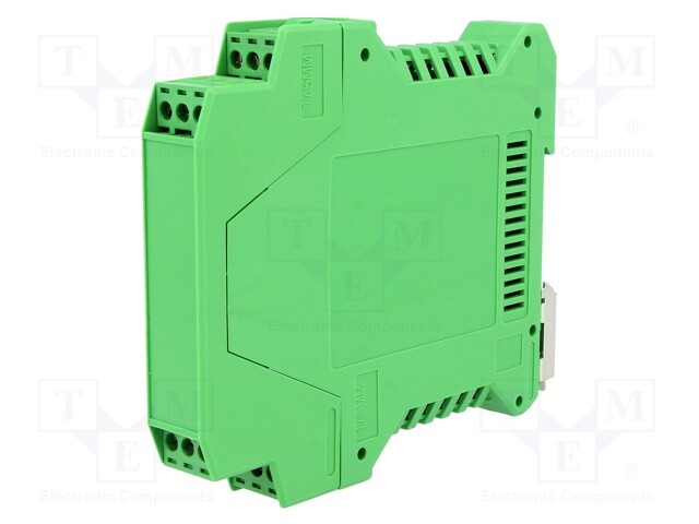 Enclosure: for DIN rail mounting; Y: 100mm; X: 17.5mm; Z: 113.5mm
