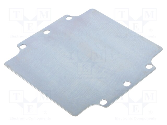 Mounting plate; steel; ALUEIN-EX-RJ15,ALUEIN-RJ15; Plating: zinc