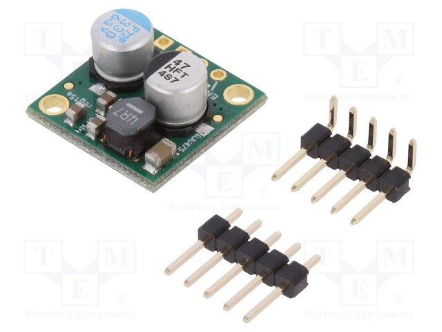 Converter: step down; Uout: 5V; Uin: 6÷38V; 2.5A; 85÷95%