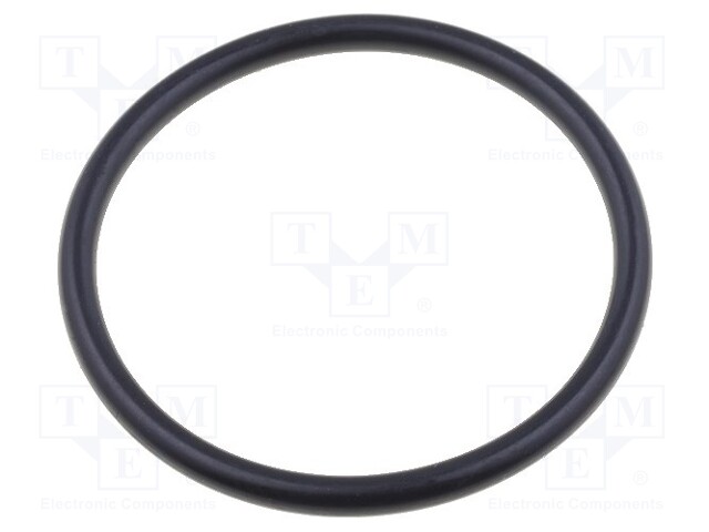 O-ring gasket; NBR; D: 2mm; Øint: 26mm; PG21; black; -20÷100°C