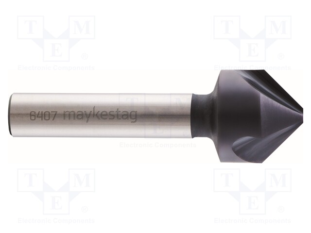 Countersink; cemented carbide; Mounting: rod 12mm; 31mm