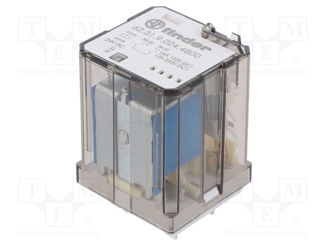 Relay: electromagnetic power; SPST-NO x2; Ucoil: 24VDC; 30A