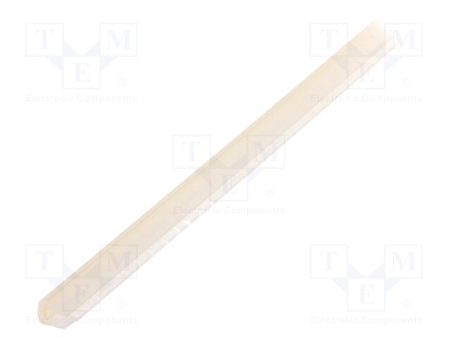 Hole and edge shield; polyetylene; L: 30.5m; natural; H: 5.6mm