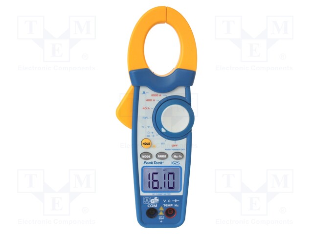 AC digital clamp meter; Øcable: 35mm; Sampling: 2x/s