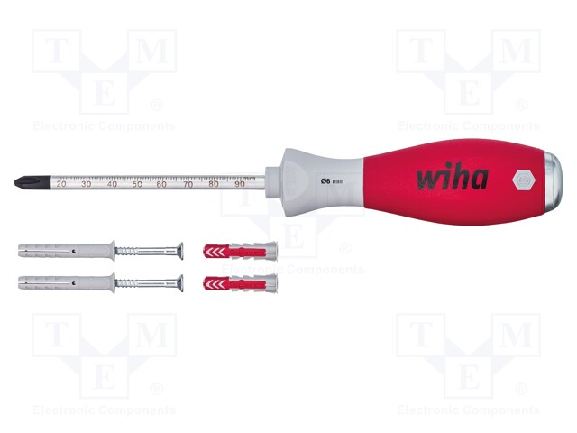 Screwdriver; 6,0mm; Series: SoftFinish®; 100mm