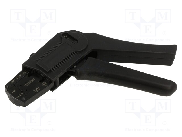 Tool: for crimping; terminals