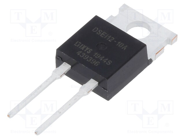 Diode: rectifying; THT; 1kV; 12A; Package: tube; TO220AC; 50ns; 78W