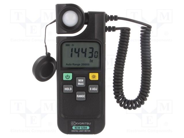 Light meter; LCD 3,5 digit (1999); 200/2k/20k/200klx; 2,5x/s