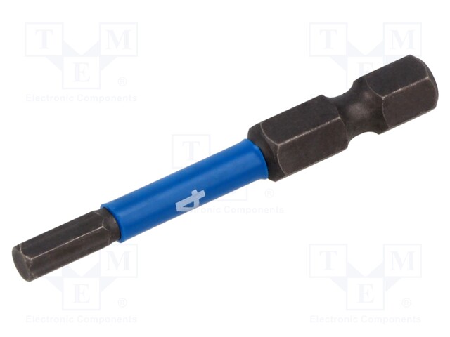 Screwdriver bit; Hex Plus key; Overall len: 50mm; 5pcs.