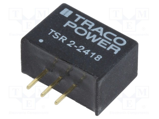 Converter: DC/DC; Uin: 4.6÷36V; 1.8VDC; Iout: 2A; SIP3; 2.6g; 410kHz