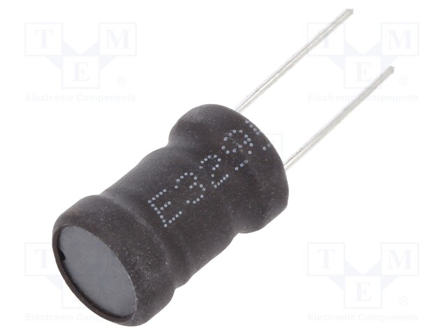 Inductor: wire; THT; 10mH; 350mA; ±10%; Ø11.5x17.5mm; vertical