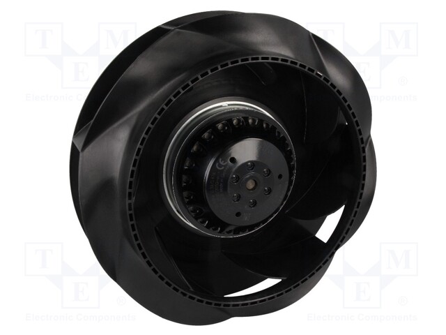 Fan: AC; radial; 230VAC; Ø220x71mm; 885m3/h; ball bearing; 2100rpm