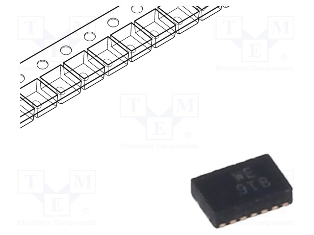 IC: power switch; load switch; 6A; Channels: 2; N-Channel; SMD; 2.7W