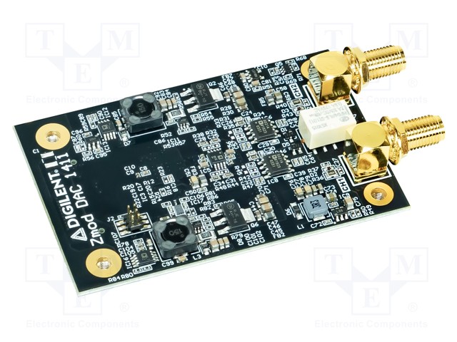 Dev.kit: Xilinx; AD9717BCPZ; extension board