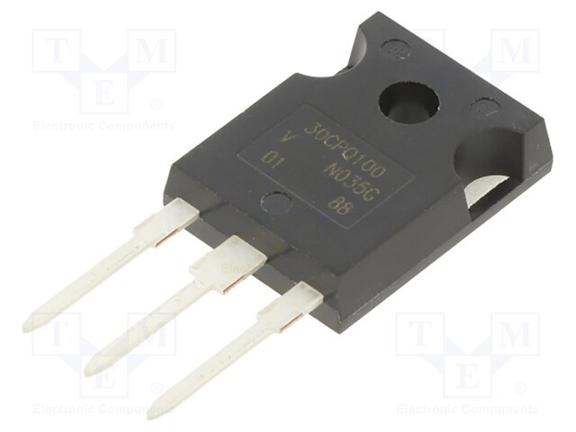 Diode: Schottky rectifying; Case: TO247AC; Mounting: THT; If: 2x15A