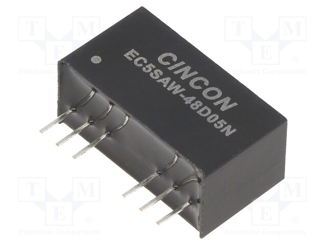 Converter: DC/DC; 10W; Uin: 18÷75V; Uout: 5VDC; Uout2: -5VDC; SIP8