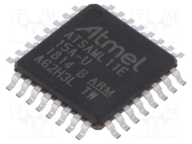 ARM microcontroller; SRAM: 8192B; Flash: 32kB; TQFP32; 1.62÷3.6VDC