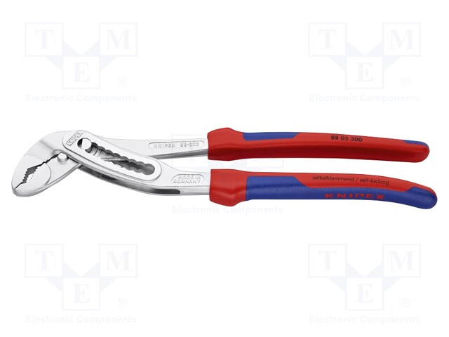 Pliers; for pipe gripping; 300mm