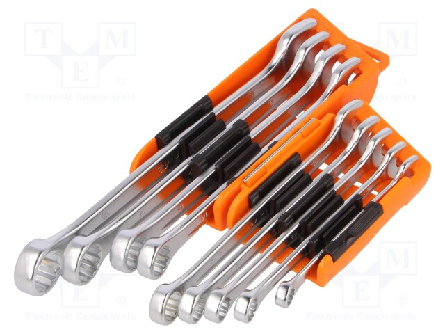 Wrenches set; combination spanner; Pcs: 9