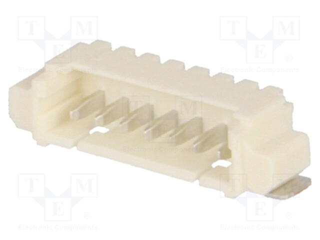 Socket; wire-board; male; PicoBlade; 1.25mm; PIN: 7; SMT; 1A; tinned