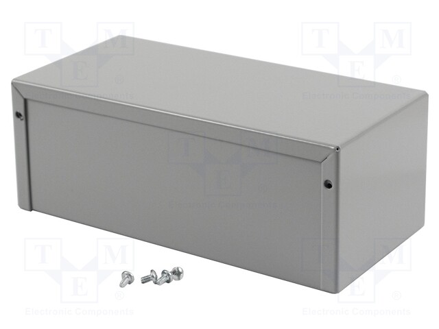 Enclosure: multipurpose; X: 102mm; Y: 203mm; Z: 76mm; 1411; aluminium