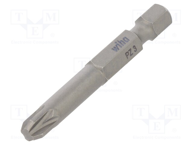 Screwdriver bit; Pozidriv®; PZ3; Overall len: 50mm