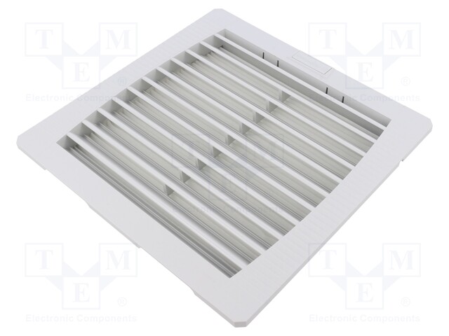 Filter; Mounting: push-in; 260g; IP55; Cutout: 177x177mm; D: 34mm