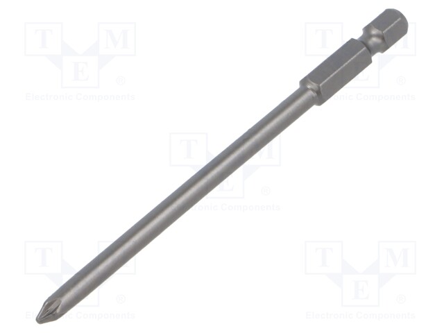 Screwdriver bit; Pozidriv®; PZ1; Overall len: 100mm