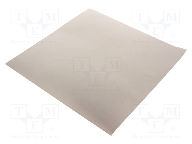 Shielding mat; 240x240x0.3mm; Permeability: 100; self-adhesive