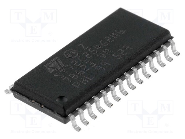 ST7 microcontroller; Flash: 8kB; 16MHz; SRAM: 256B; SO28