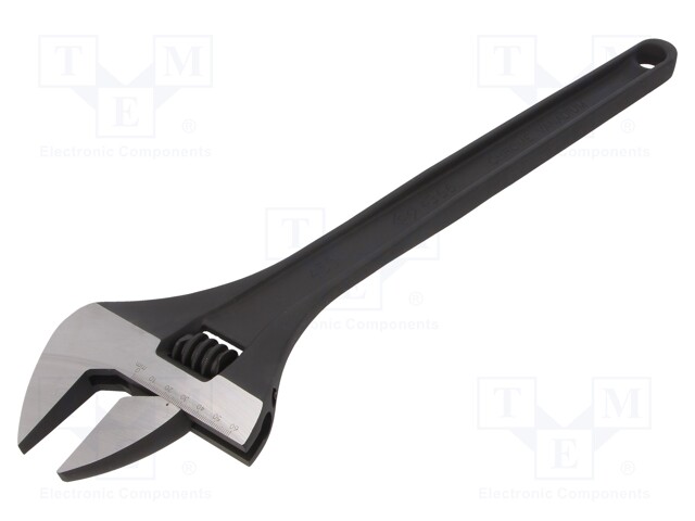 Wrench; adjustable; 450mm; Max jaw capacity: 60mm; phosphated