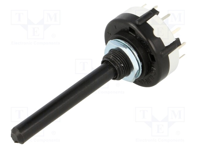 Switch: rotary; Pos: 12; 0.15A/250VDC; Poles number: 1; 30°; 999MΩ