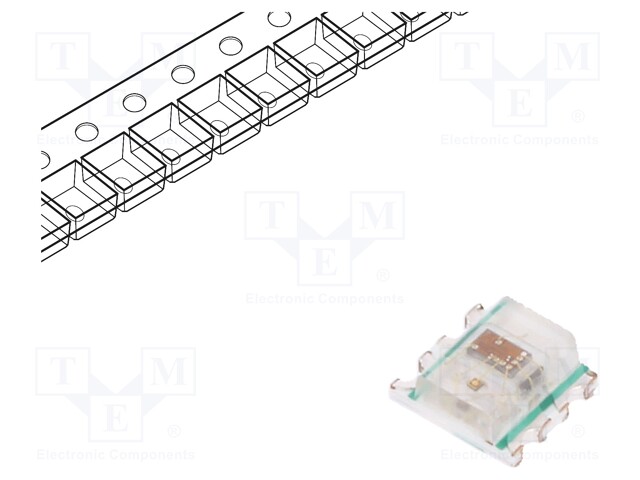 LED; SMD; 2020; RGB; 2x2x0.84mm; 3.7÷5.3V; Lens: transparent